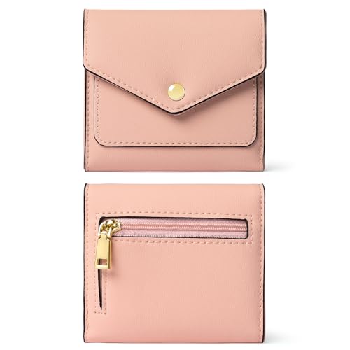 GAEKEAO Geldbörse Damen Klein,Portemonnaie Damen Klein,Kleiner Geldbeutel Damen mit RFID Schutz,Portmonee Damen mit Reißverschlusstasche mit Münzfach Kartenetui Damen von GAEKEAO