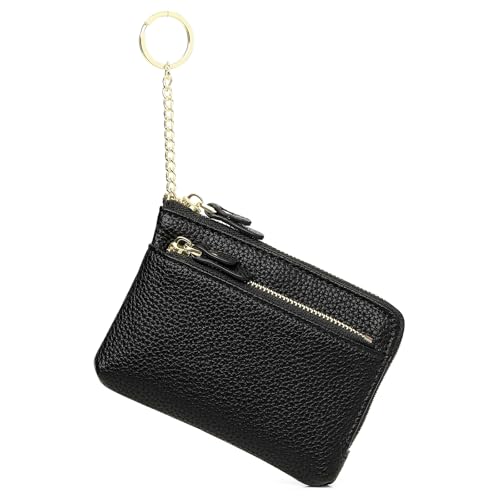 GAEKEAO Geldbörse Damen Klein, Portemonnaie Damen mit Reißverschlusstasche mit Münzfach, Geldbeutel Dame klein mit RFID Blockierung von GAEKEAO