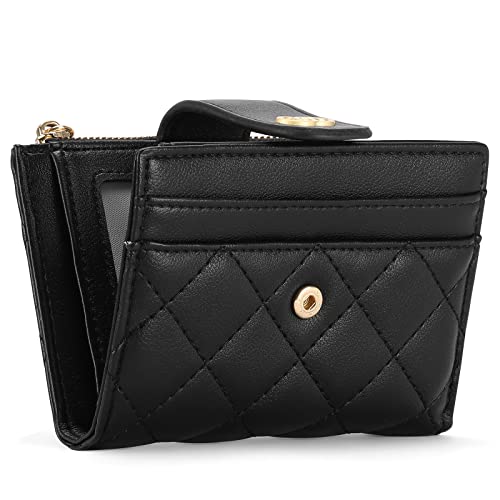 GAEKEAO Geldbörse Damen Klein,Kleines Portemonnaie Damen Geldbeutel Damen Leder mit RFID Blocker Portmonee Damen Klein,Geschenke für Frauen Brieftasche Slim Wallet von GAEKEAO