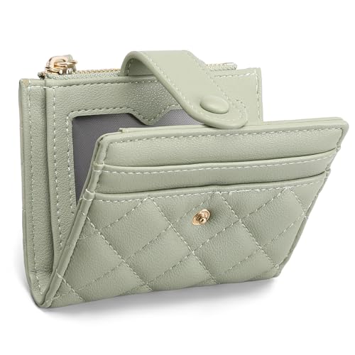 GAEKEAO Geldbörse Damen Klein,Kleines Portemonnaie Damen Geldbeutel Leder mit RFID Blocker Slim Wallet,Geschenke für Frauen Brieftasche von GAEKEAO