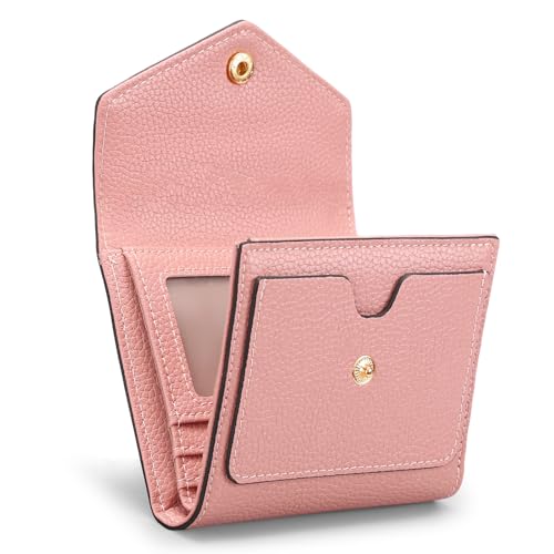 GAEKEAO Klein Geldbörse Damen mit RFID Schutz und Reißverschlusstasche mit Münzfach und Kartenetui von GAEKEAO