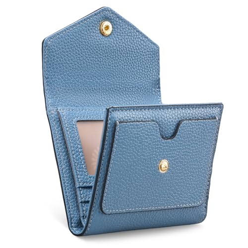 GAEKEAO Klein Geldbörse Damen mit RFID Schutz und Reißverschlusstasche mit Münzfach und Kartenetui von GAEKEAO