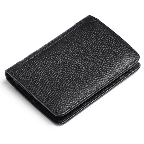 GAEKEAO Herren Geldbörse Klein Leder Geldbeutel für Männer mit RFID Schutz Portemonnaie Herren Brieftasche Slim Wallet Portmonee von GAEKEAO
