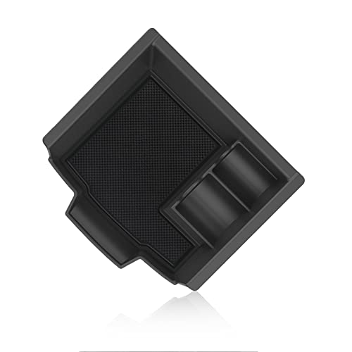 GAFAT Renaul-t Captur 2 | E-Tech | Hybrid 2020-2024 2025 Mittelkonsole Aufbewahrungsbox, Captur 2023 Armlehne Organizer Tray Handschuhfach, Kompatibel mit Renault Captur 2 Zubehör (Schwarz) von GAFAT