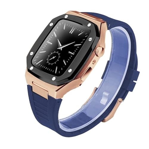 GAFNED Edelstahl-Uhrenarmband und Gehäuse, für Apple Watch Band 44 mm, Metallband, für iWatch Serie 9, 8, 7, 6, SE, 5, 4, 3, 2, 1, Correa, 38 mm, 40 mm, Ersatzteil, 41 mm, Achat von GAFNED