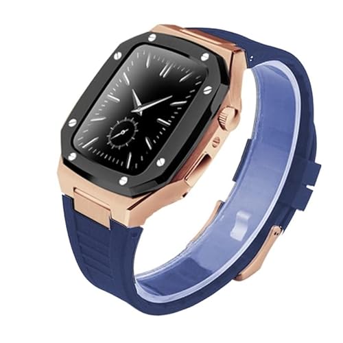 GAFNED Edelstahl-Uhrenarmband und Gehäuse, für Apple Watch Band 44 mm, Metallband, für iWatch Serie 9, 8, 7, 6, SE, 5, 4, 3, 2, 1, Correa, 38 mm, 40 mm, Ersatzteil, 44MM, Achat von GAFNED