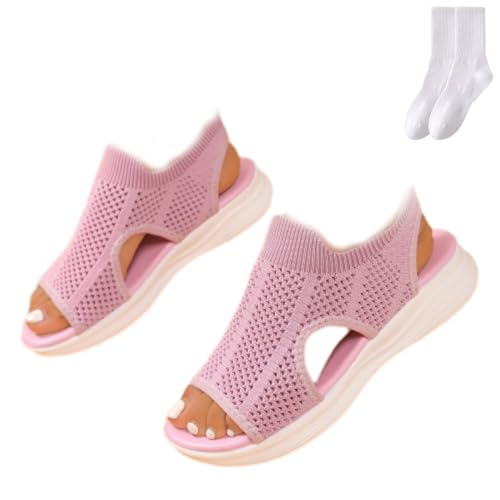 GAGFDA Waschbare Slingback Orthopädische Slide Sport Sandalen - Bequeme Mesh Sandalen für Damen Sommer Casual Plattform Walking Arch Support Schuhe Atmungsaktive Keilabsatz Strandschuhe, violett, 0 UK GAGFDA Waschbare Slingback Orthopädische Slide Sport Sandalen - Bequeme Mesh Sandalen für Damen Sommer Casual Plattform Walking Arch Support Schuhe Atmungsaktive Keilabsatz Strandschuhe, violett, 0 UK von GAGFDA