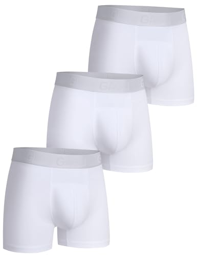 gagli® Boxershorts Herren, Weiche Unterhosen Männer, Atmungsaktive Herren Unterhosen mit Comfort Flex Bund, Feuchtigkeitsableitend Boxershorts Herren 3er Pack von gagli