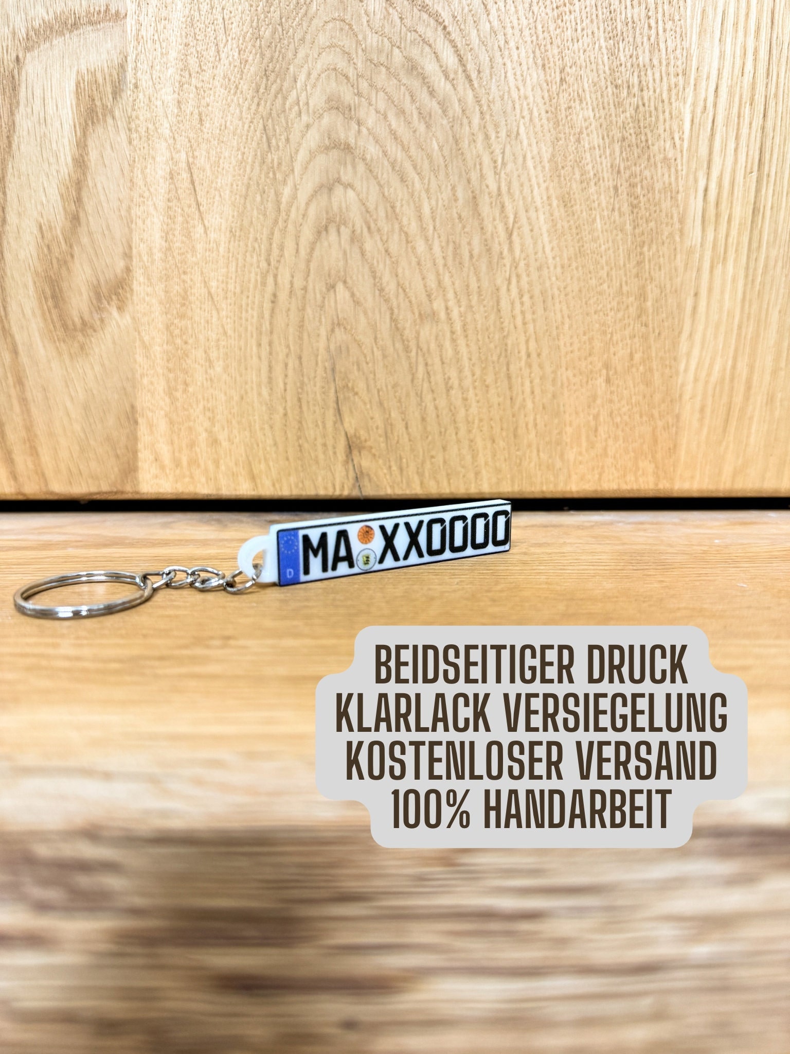 Schlüsselanhänger Kennzeichen Nummernschild Schwarz Autokennzeichen Kfz Anhänger Auto Pkw Geschenk Personalisiert Führerschein Zubehör Schlüsselanhänger Kennzeichen Nummernschild Schwarz Autokennzeichen Kfz Anhänger Auto Pkw Geschenk Personalisiert Führerschein Zubehör von GAHATELIER