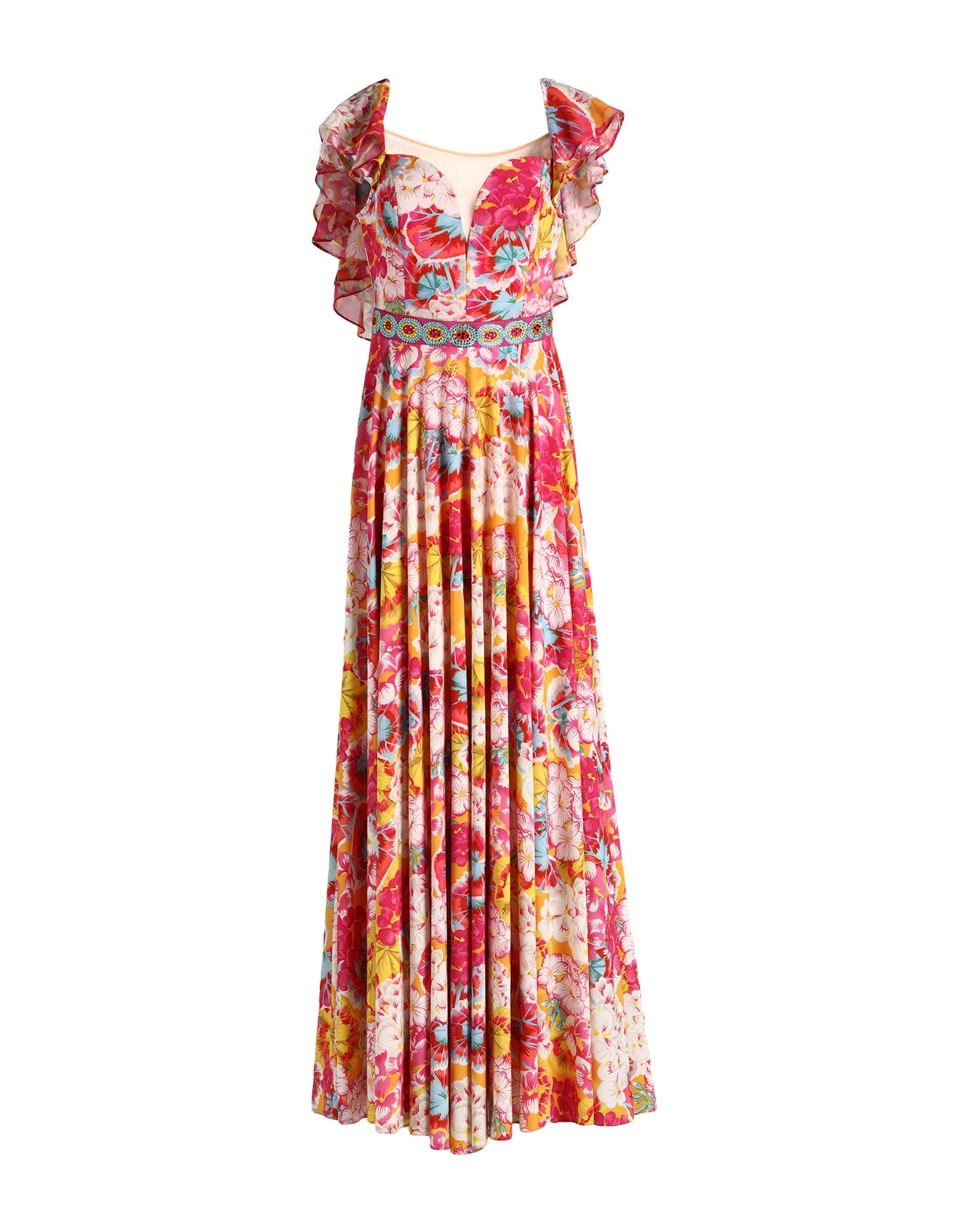 GAI MATTIOLO Maxi-kleid Damen Fuchsia GAI MATTIOLO Maxi-kleid Damen Fuchsia von GAI MATTIOLO