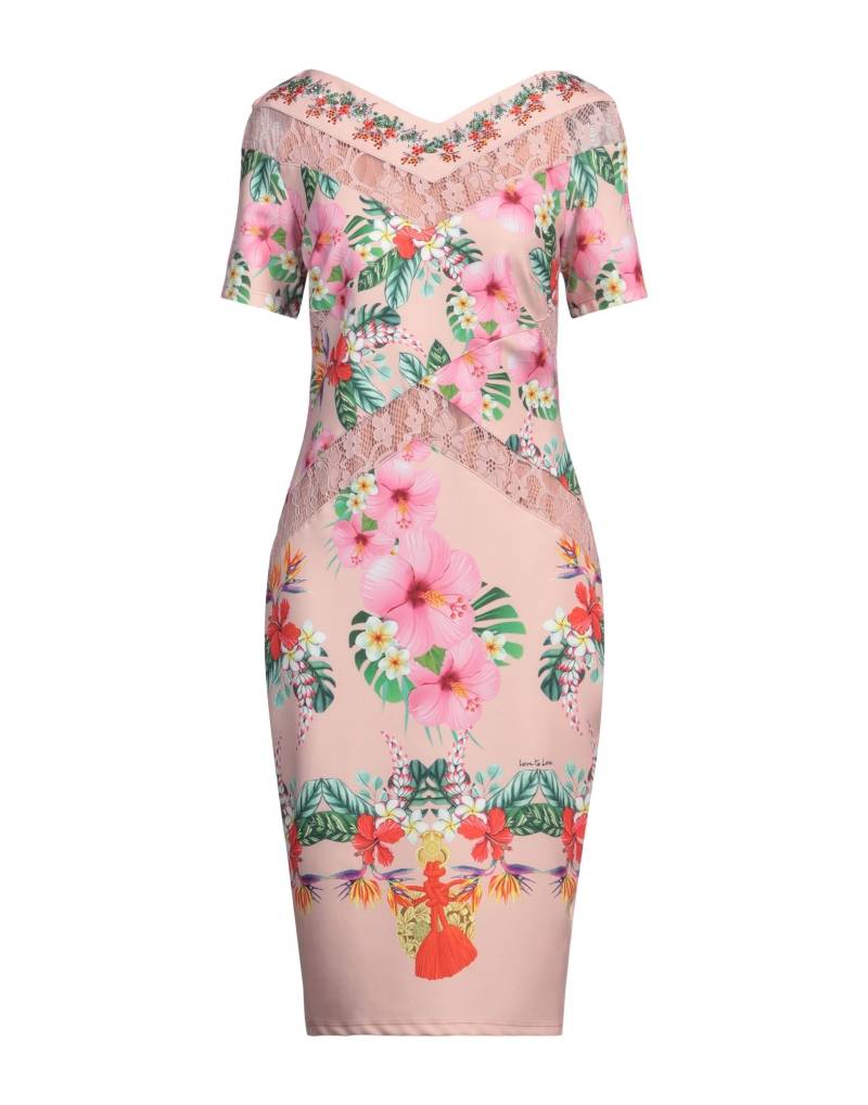 GAI MATTIOLO Midi-kleid Damen Hellrosa von GAI MATTIOLO