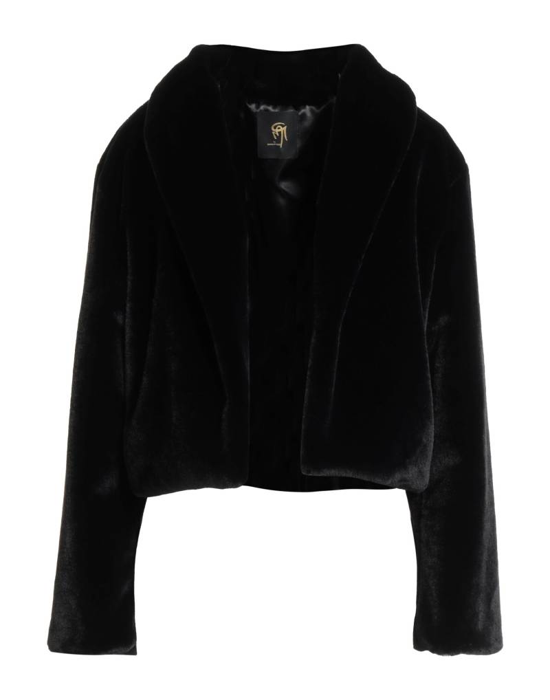 GAI MATTIOLO Shearling- & Kunstfell Damen Schwarz von GAI MATTIOLO
