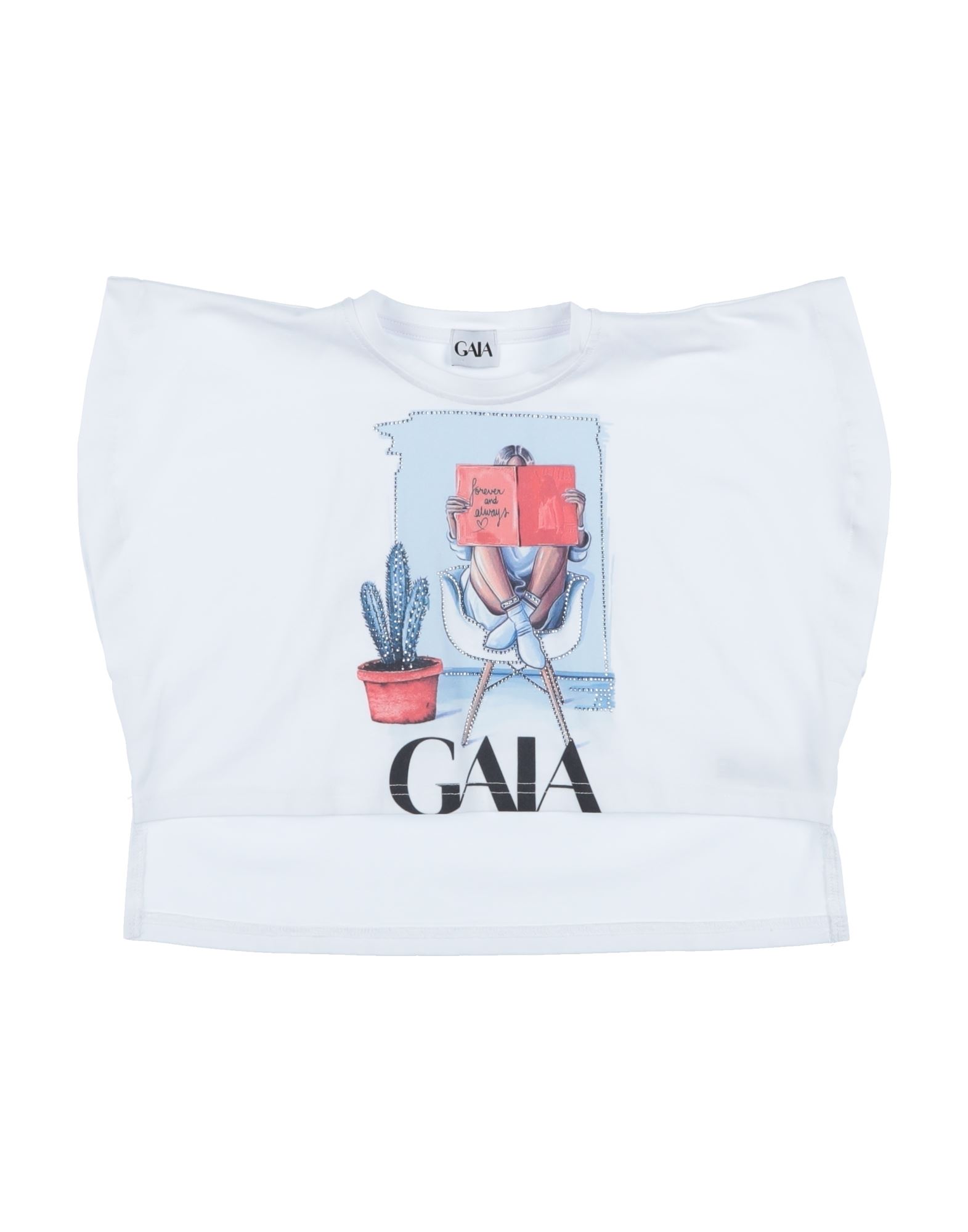 GAIALUNA T-shirts Kinder Weiß von GAIALUNA