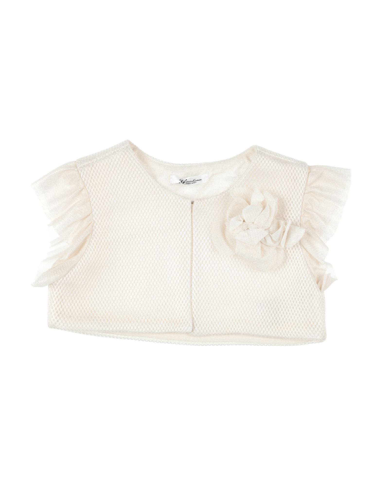 GAIALUNA Wickelpullover Kinder Beige von GAIALUNA