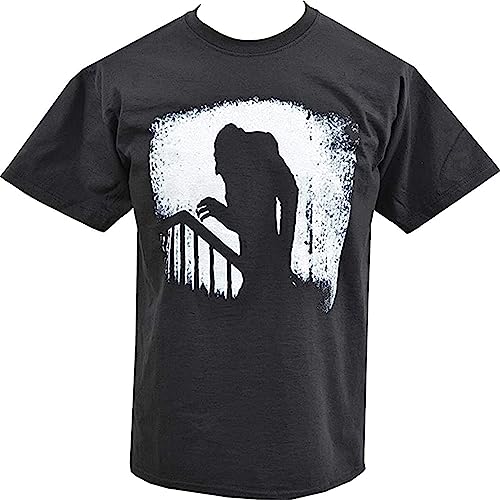 Mens Black T-Shirt Nosferatu Horror Cult B-Movie Vampire Shadow Mens Black T-Shirt Nosferatu Horror Cult B-Movie Vampire Shadow von GAIJIN