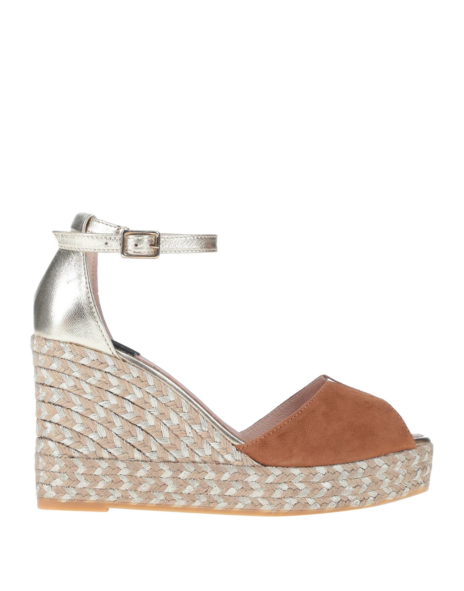 GAIMO Espadrilles Damen Braun von GAIMO