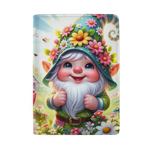 Reisepasshülle für Damen, Süßer Zwerg im Frühling von GAIREG
