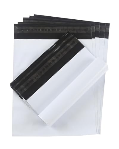 GAJUS 10er-Pack Versandtasche, große wasserdichte selbstklebende XXL-Plastiktüte für den Paketversand von GAJUS