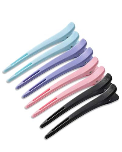 GAJUS 8 Stück No Trace Haarklammern mit Silikonband für Damen, Abteilklammern zum Stylen und Schneiden von dickem und dünnem Haar, ideale Friseurbedarf Haarklammern ohne Spuren GAJUS 8 Stück No Trace Haarklammern mit Silikonband für Damen, Abteilklammern zum Stylen und Schneiden von dickem und dünnem Haar, ideale Friseurbedarf Haarklammern ohne Spuren von GAJUS