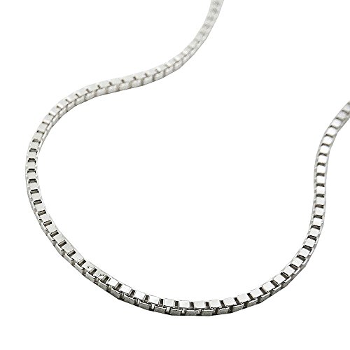 Schmuck Damen und Herren Kette Collier Venezianerkette Silber 925 ca. 45 cm x 1 mm von GALLAY