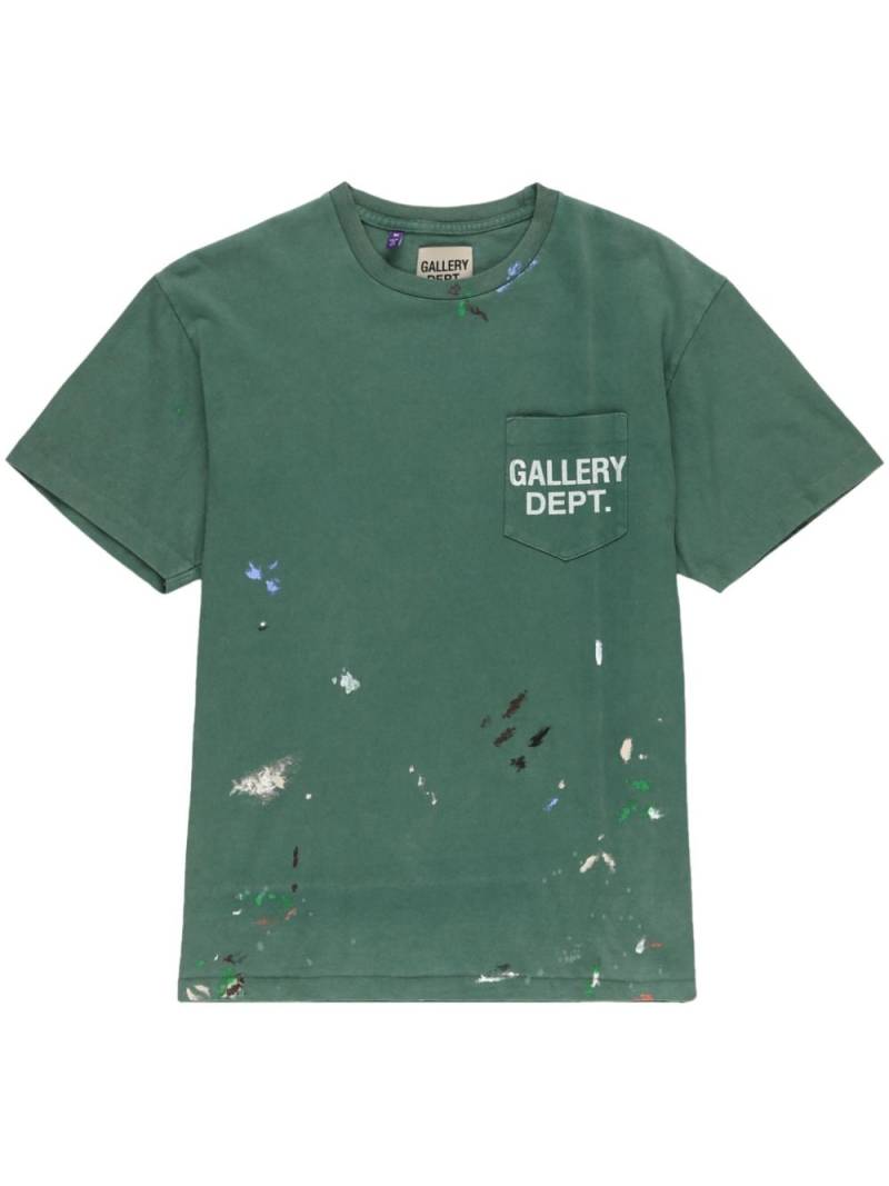 GALLERY DEPT. Vintage Logo Painted T-Shirt - Grün von GALLERY DEPT.