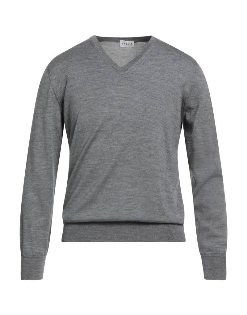 GALLIA Pullover Herren Grau von GALLIA