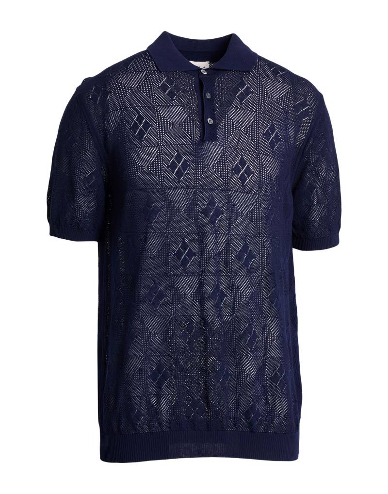 GALLIA Pullover Herren Marineblau von GALLIA