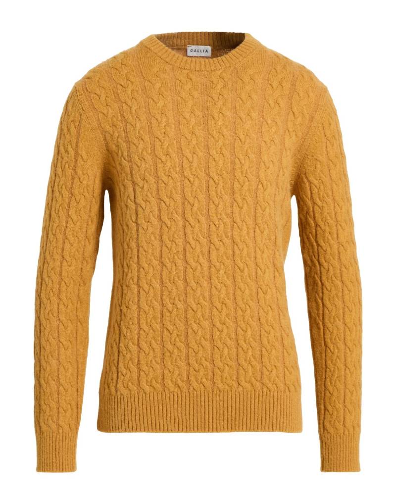 GALLIA Pullover Herren Senf von GALLIA