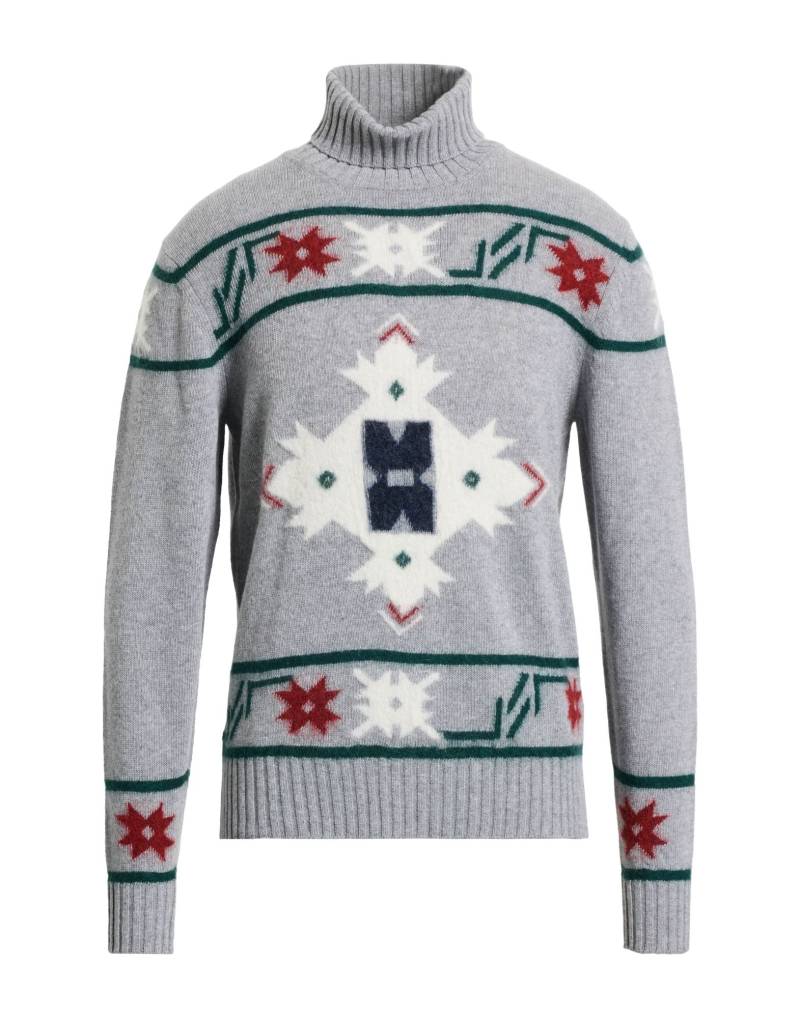 GALLIA Rollkragenpullover Herren Hellgrau von GALLIA
