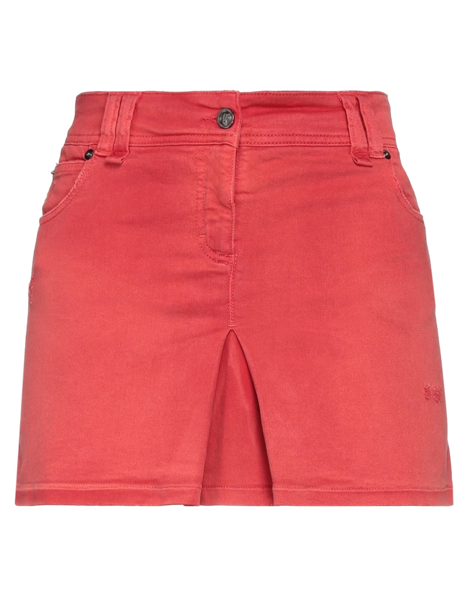 GALLIANO Jeansrock Damen Rot von GALLIANO