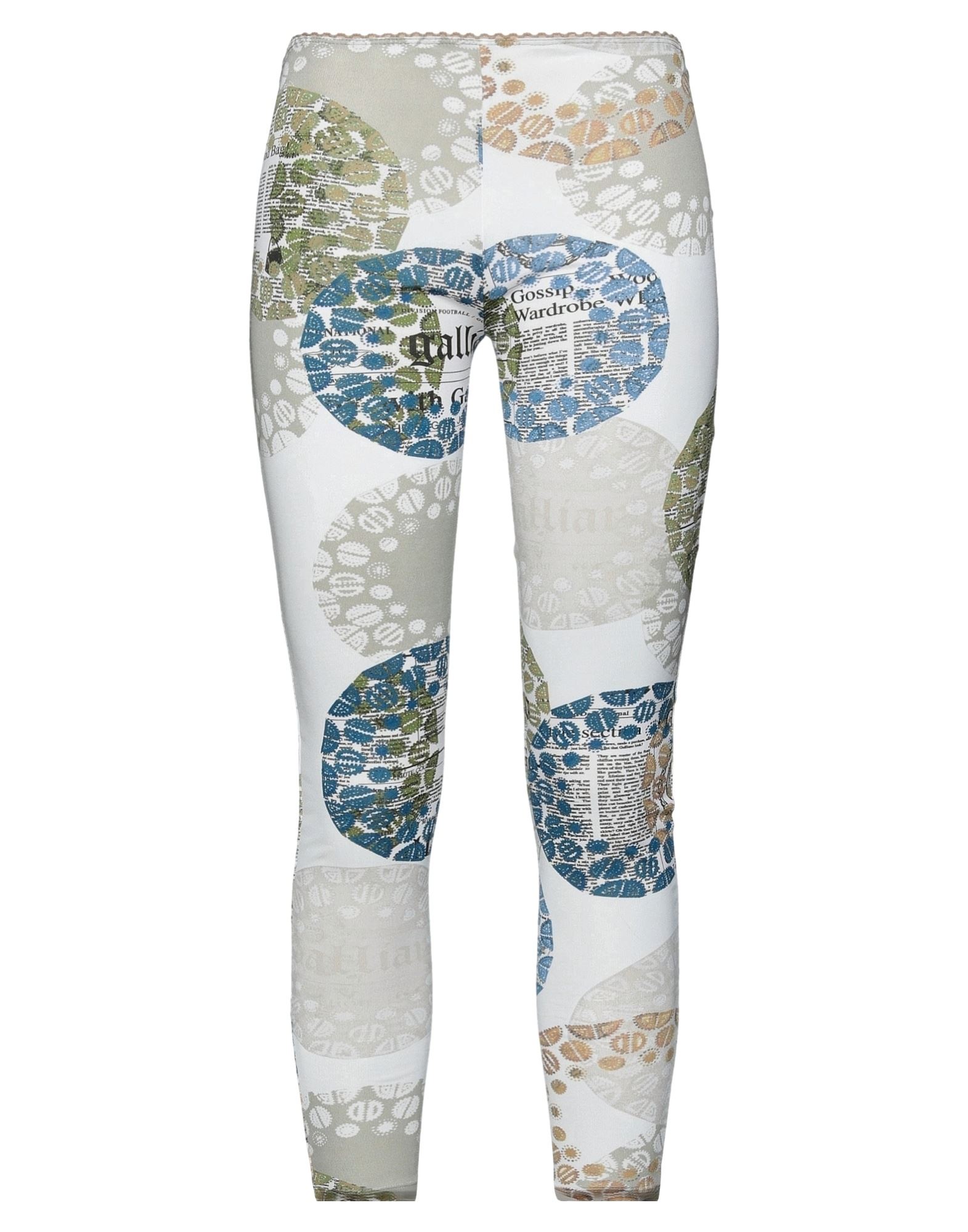 GALLIANO Leggings Damen Weiß von GALLIANO