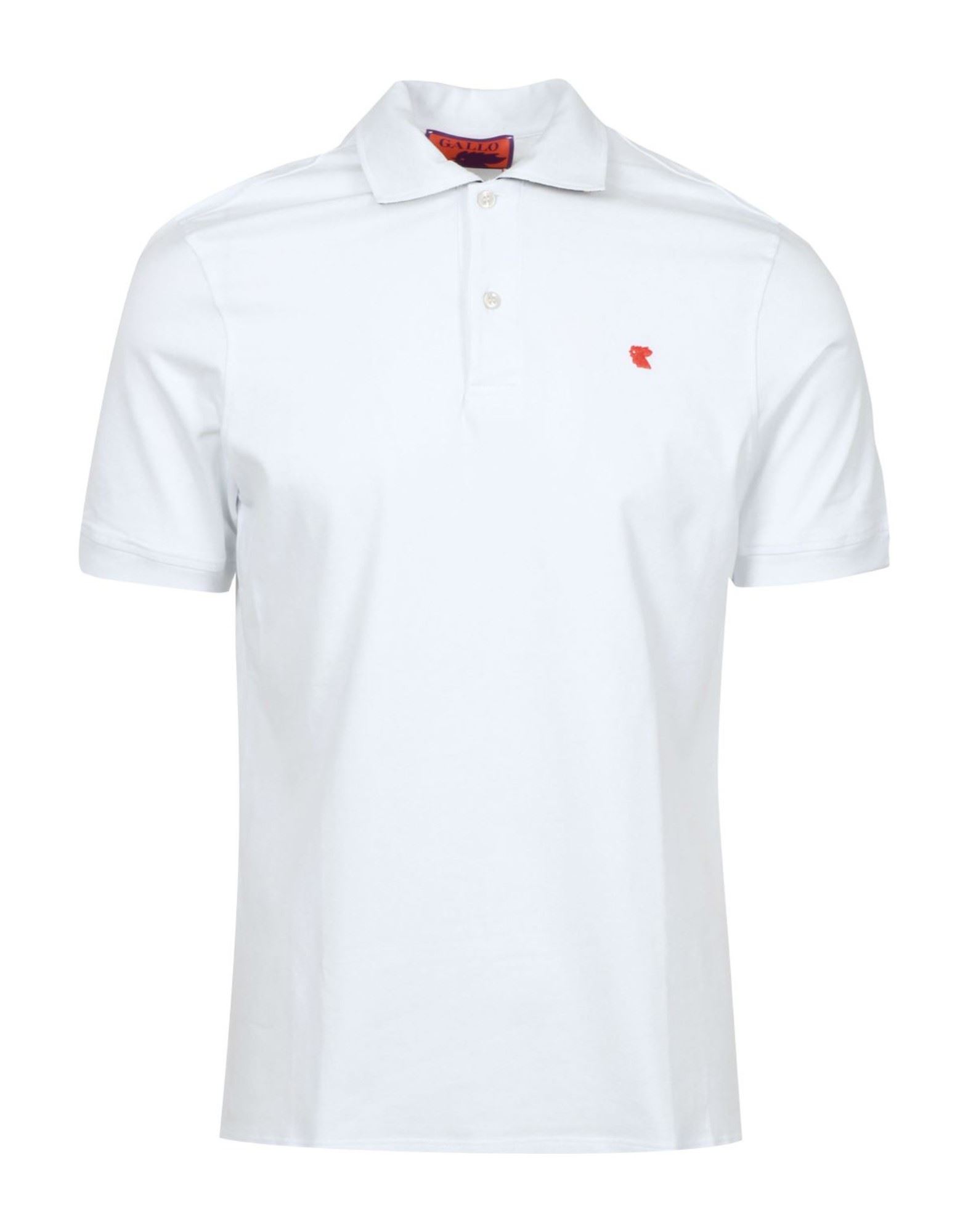 GALLO Poloshirt Herren Weiß von GALLO