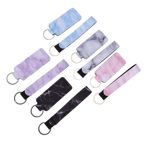 10st Lippenstift Clip Schlüssel Bund Parfümregal Halter Für Lipgloss-tuben Tragbare Balsamhalter Clip Am Schlüsselring Lippenbalsam Für Frauen Kleine Krokodilklemmen Plastik GALPADA von GALPADA