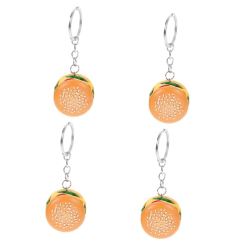 GALPADA 4stücke Hamburger Schlüsselanhänger Charm Realistisches Burger-Design Für Taschen Rucksäcke Und Schlüsselbund Langlebig Und Für Burger- GALPADA 4stücke Hamburger Schlüsselanhänger Charm Realistisches Burger-Design Für Taschen Rucksäcke Und Schlüsselbund Langlebig Und Für Burger- von GALPADA