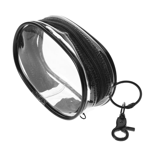 GALPADA Mini-schlüsselanhänger Aus PVC wasserdichte Mini-geldbörse Mit Reißverschluss Transparente Schlüsselanhänger-münzbörse Für Damen Tragbar Zur Aufbewahrung Von Kleinteilen von GALPADA