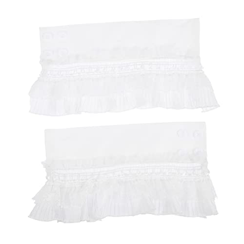 GALPADA 1 Paar Fake Spitze Fake Manschette Für Damen Gerüscht Fake Manschette Für Damen Fake Damen Spitze Fake Spitze Manschette Spitzen Damen Manschette Spitzen Damen Manschette von GALPADA