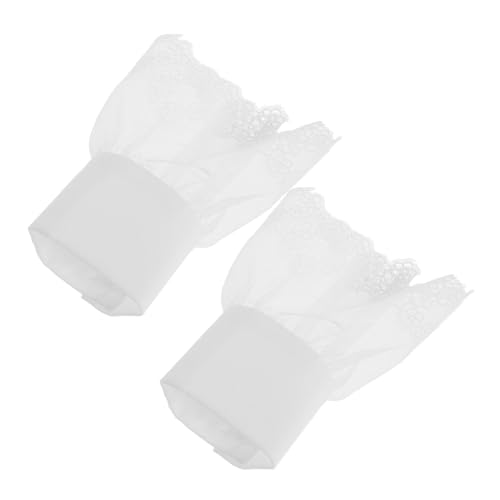 GALPADA 1paar Lace Cuffs Für Frauen Elegante Abnehmbare Fake Ärmel Mit Spitze Für Festlichkeiten Und Alltagsmode Vielseitige Accessoires Für Einen Stilvollen Look von GALPADA
