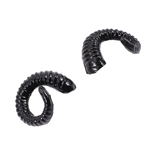 GALPADA Halloween Kostüm Zubehör Schaf Horn Kopfbedeckung für Cosplay Horn Haarband von GALPADA