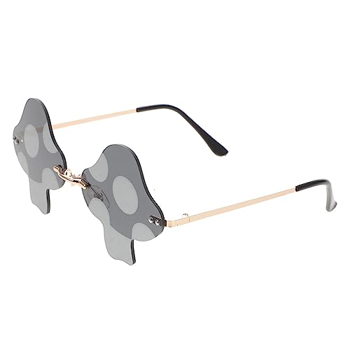 GALPADA 1 Paar Party Sonnenbrillen Rahmenlose Brillen Lustige Sonnenbrillen Für Männer Randlose Sonnenbrillen Für Frauen Rahmenlose Sonnenbrillen Für Frauen Coole Brillen Für von GALPADA
