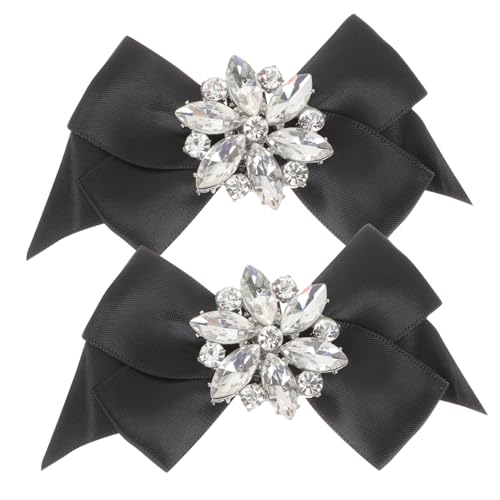 GALPADA 1 Paar Schuhclips mit Schleifen Design Schuhschmuck für Damen Abnehmbare Dekoration für High Heels und Flache Schuhe für Hochzeiten und Besondere Anlässe von GALPADA