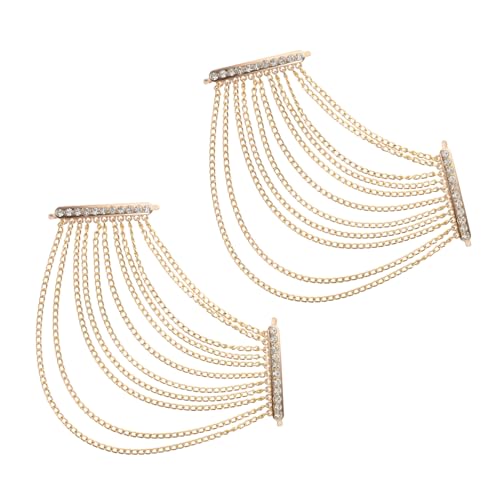 GALPADA Strass Quaste Epauletten Quaste Abzeichen Mode Schulter Epauletten Männer Anzug Zubehör Kostüm Kleidung Zubehör von GALPADA