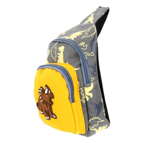 GALPADA 1 STK Dinosaurier-Gürteltasche für Kinder Reiserucksack Kinder Bauchtaschen Kinder Geldbörse Umhängetasche Geldbörsen Cartoon-Kindertasche schöne Bauchtasche Mode Brusttasche Fanny von GALPADA