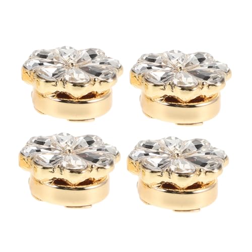 GALPADA Blume Für Damen - Eleganter Schmuck Mit Funkelnden Kristallknöpfen Für Hemden & von GALPADA