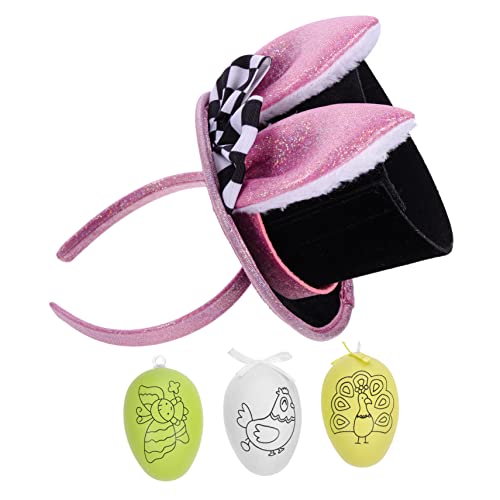 GALPADA Osterthema-party-cosplay-kopfschmuck Häschen-ohren-kopfbedeckung Haarschmuck Mit Kaninchen-design Für Junge Mädchen Party-requisiten Für Kostümbälle Und Fotos von GALPADA