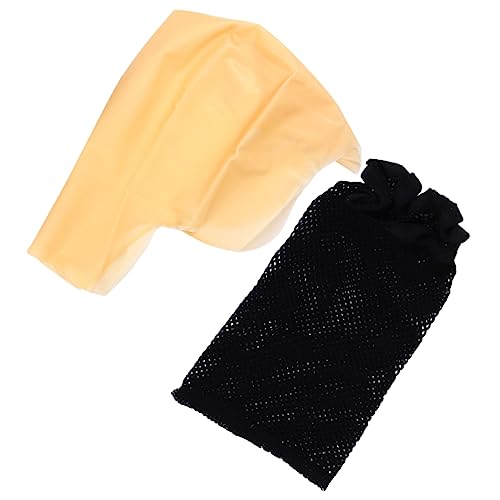 GALPADA 1 Satz Latexkopfabdeckung Cosplay mit Glatze kahle Kappen Netz Glatze-Kostüm Haarabdeckung Glatze für Perücken Glatze bedecken Glatzkopfmütze für Erwachsene Emulsion von GALPADA