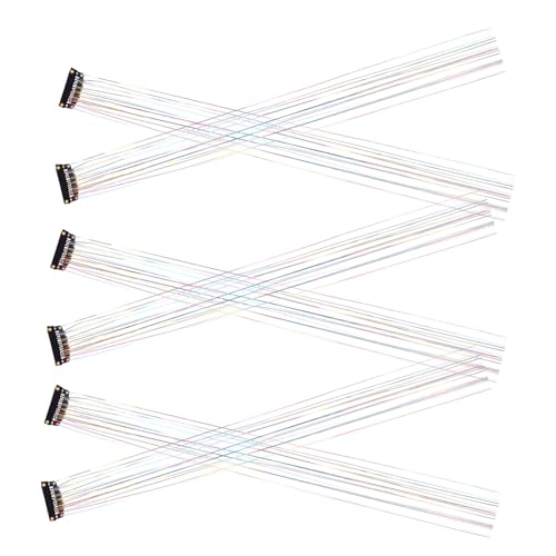 GALPADA 1 Satz Wärmeresistente Clip in Extensions mit Schimmernden Regenbogen Akzenten für Mädchen und Partys GALPADA 1 Satz Wärmeresistente Clip in Extensions mit Schimmernden Regenbogen Akzenten für Mädchen und Partys von GALPADA