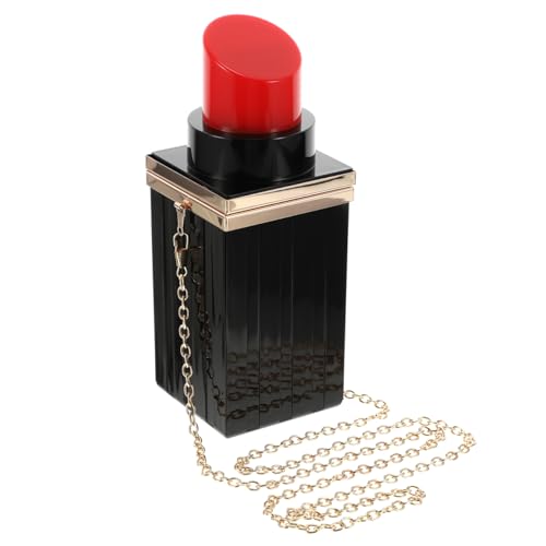 GALPADA 1 Stk Lippenstiftbeutel Aus Acryl Harz Handtasche Kreuz K?rper Taschen Basketball Handtasche Abendessen Tasche Elegante Abendtasche Für Frauen Dame Tasche Bilden Damen Tragbar von GALPADA