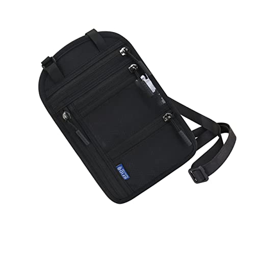 GALPADA 1stk RFID-dokumentenpaket Handytasche Brieftasche Crossbody Handgelenktaschen Für Damen Veranstalter Von Reisedokumenten Männer Mit Passinhaber Halter Nacken Etikett Nylon Reisen von GALPADA