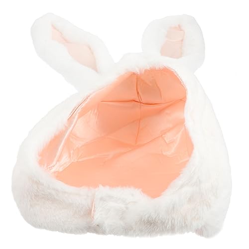 GALPADA 1 Stück Kaninchen Kopfbedeckung Tierhüte Kinderhüte Osterhasen Mütze Requisite Gefüllte Beanie Kinderkleidung Flauschige Mütze Hüte Für Motorhauben Für Osterparty von GALPADA