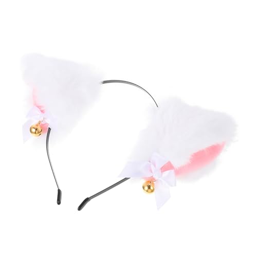 GALPADA Unisex-stirnband mit Schleife und Katzenohren Flexibel für Cosplay und Bühnenauftritte von GALPADA